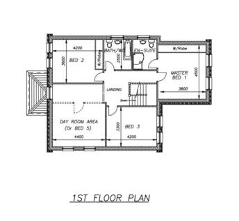 Plot One - First Floor Plan