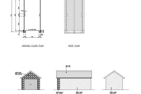 Plot One - Garage Plan