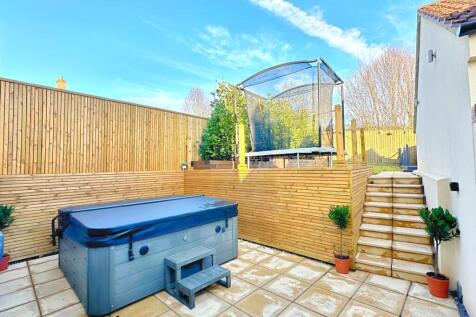 Patio and Hot Tub