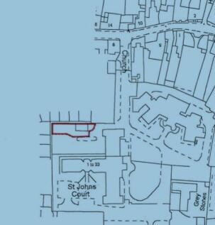 Land Boundary Porters Cottage