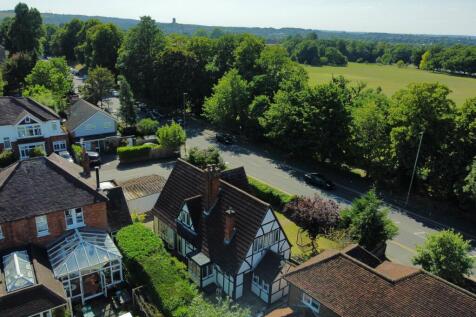 Aerial view of property and Stoke Park