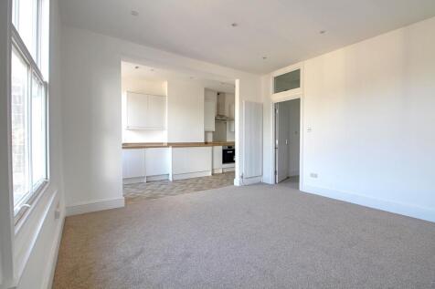 Livining room into kitchen