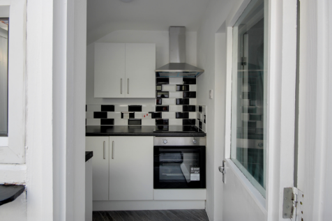 Kitchen shot from sun room