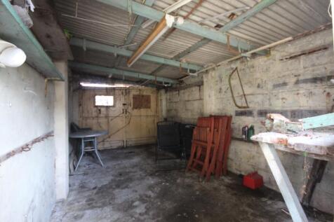 Inside of garage