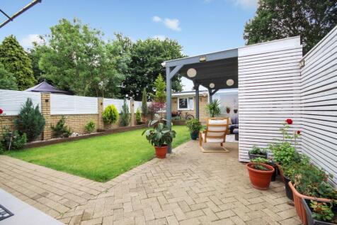 Rear garden shot from the side access