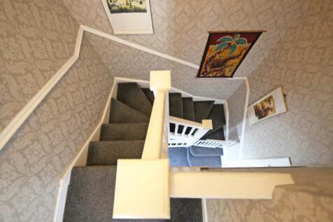 Stairs leading to loft conversion where Bedroom 4 