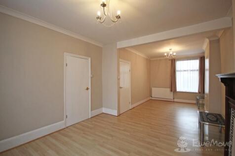 Living room and dining area
