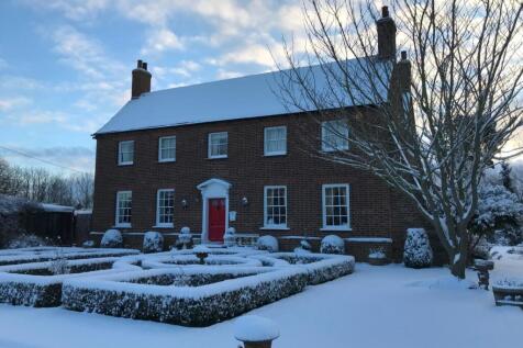 House with snow - image provided by seller