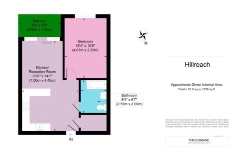Flat 103 1A Hillreach