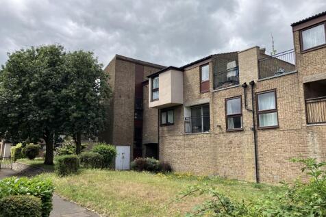Front view of the flats