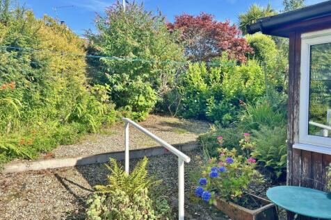 Rear gardens from utility door