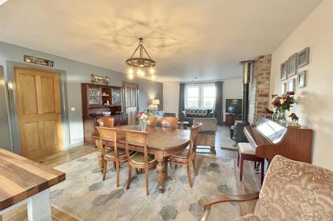 Kitchen towards dining