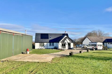Workshop and driveway