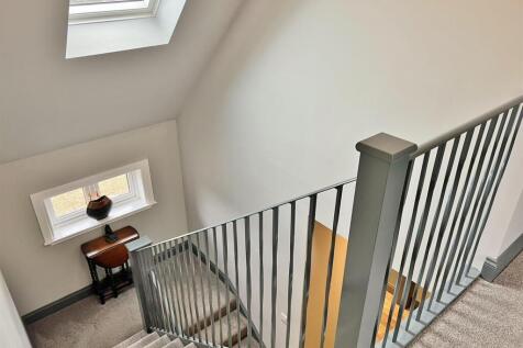 Looking down stairs