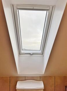 View from family bathroom