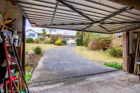 Garage and driveway