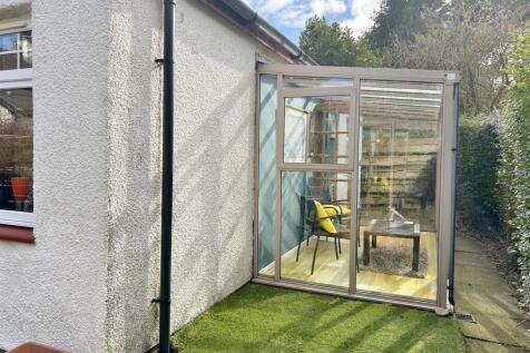 Sun room from the garden