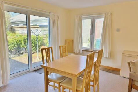 Dining area with French doors