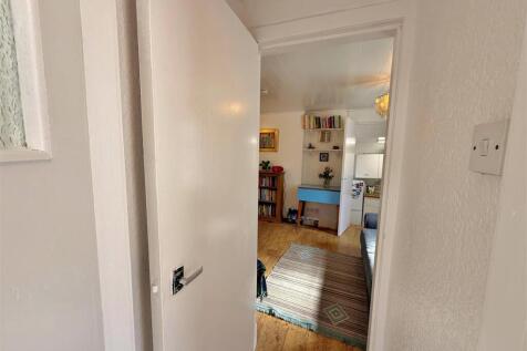 Bathroom hallway looking towards lounge