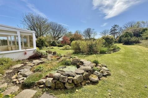 Pond and conservatory