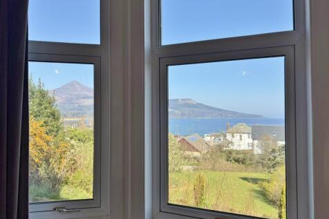 Lounge view to Goatfell