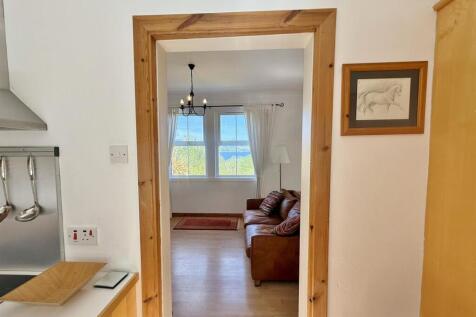 Kitchen into lounge