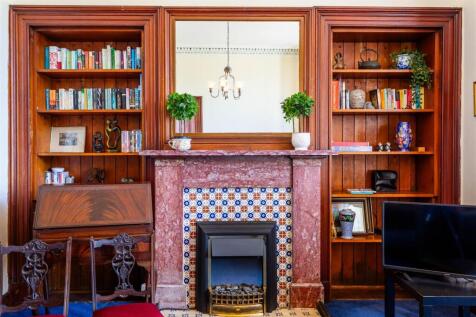 Vivid fireplace