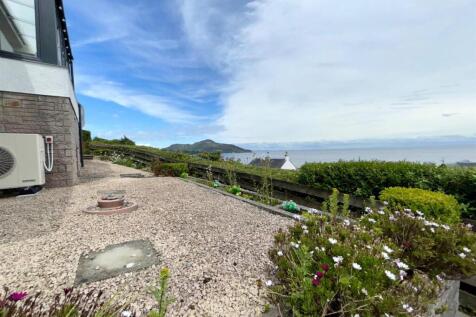 Holy Isle in distance