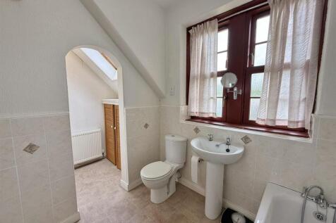 Bathroom to shower area