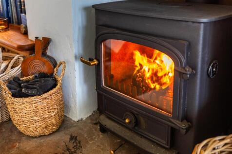 Cosy Log Burning Stove