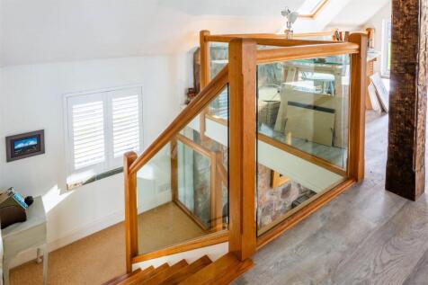 Stairs to Upper Lounge