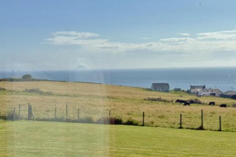 View from the patio doors to Ailsa Craig