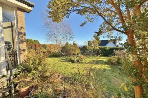 View across the front gardens
