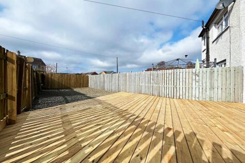 Rear garden