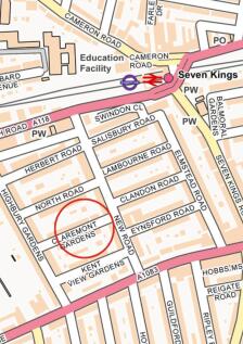 NOT TO SCALE FOR INFORMATION ONLY © ES100004608