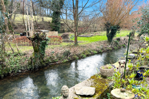 Rear Garden View of Stream