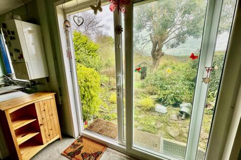 Access to the rear garden from the Kitchen area