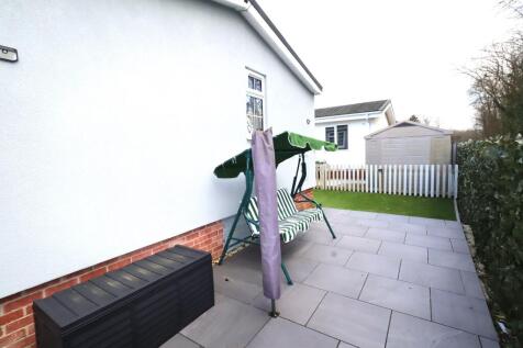 Rear patio/seating area