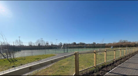 Nearby sports park