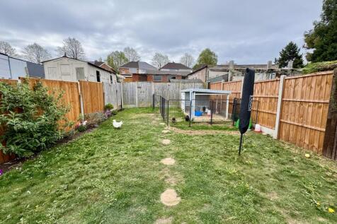 lawned garden area