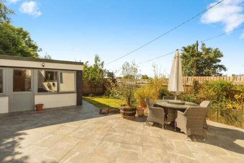 Patio in garden