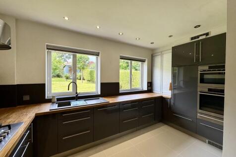 re-fitted kitchen