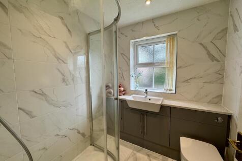 re-fitted shower room