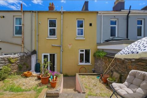 Rear of property