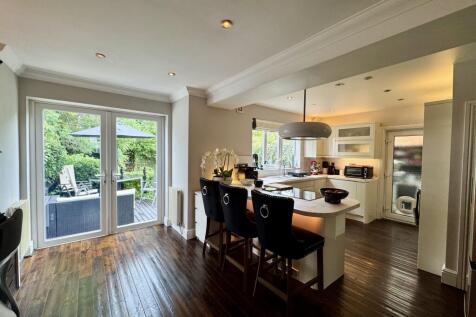 open plan kitchen