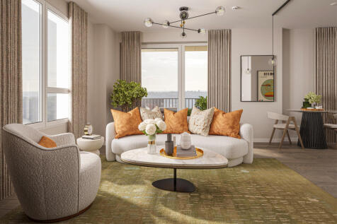 Fenton Apartments (1bed) - Living Area 4