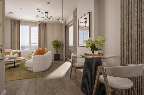 Fenton Apartments (1bed) - Living Area 2