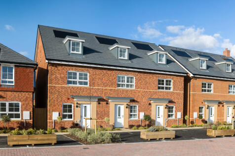 External shot of the terraced kingsvilles at harbour place