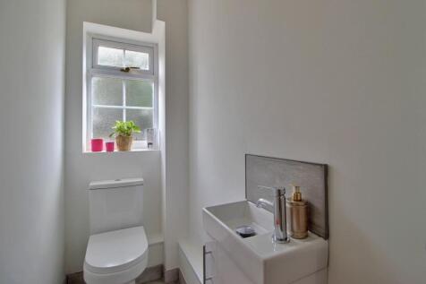 Newly-fitted downstairs loo