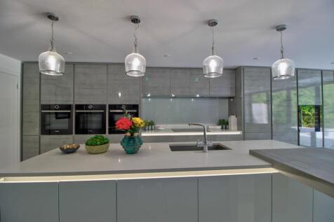 Sleek kitchen with German appliances